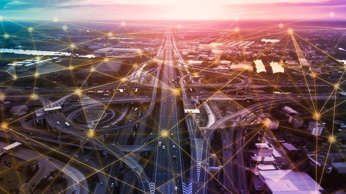 The Modern Creative Communication And Internet Network Connect I