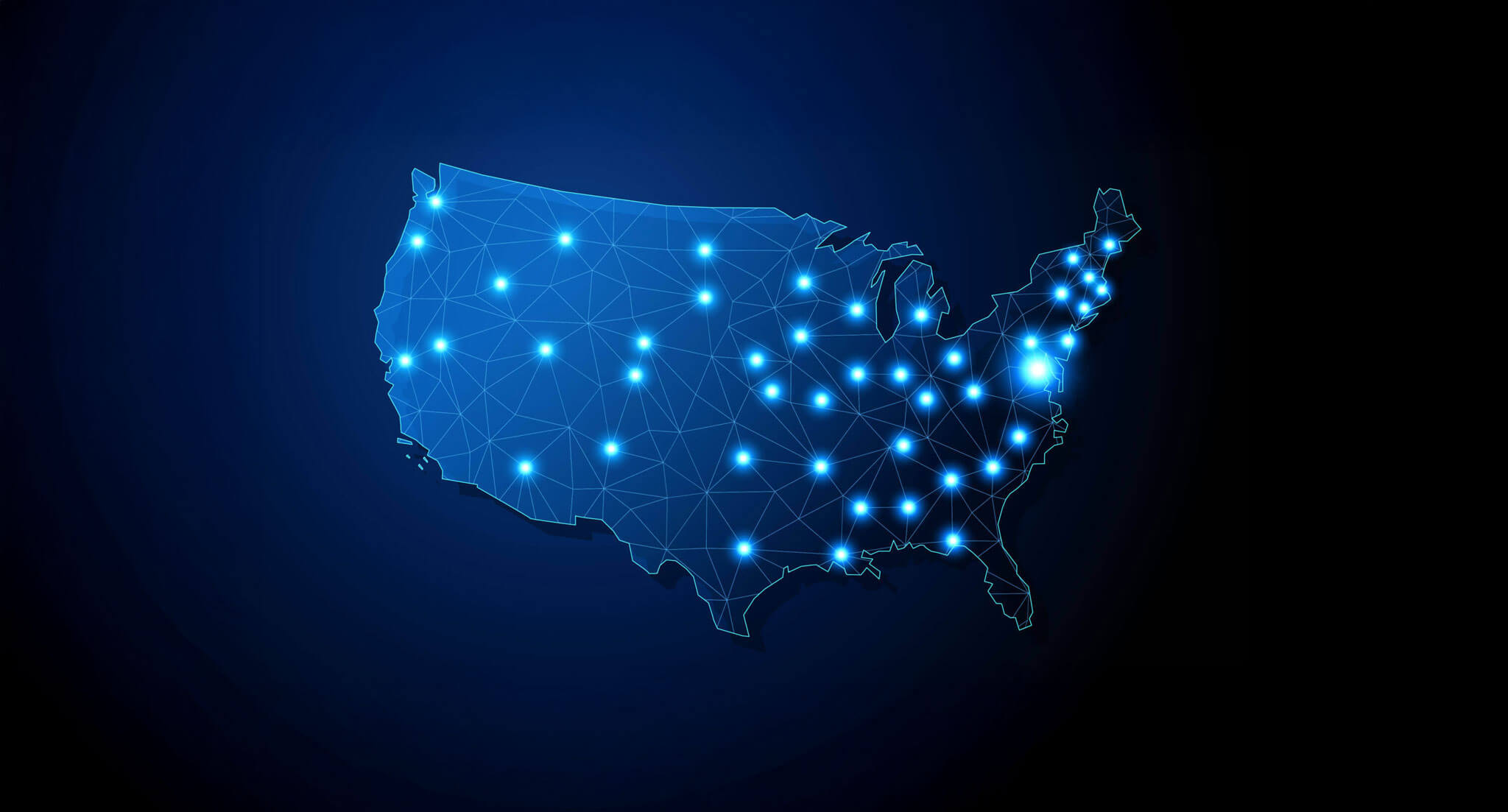 Usa Digital Map